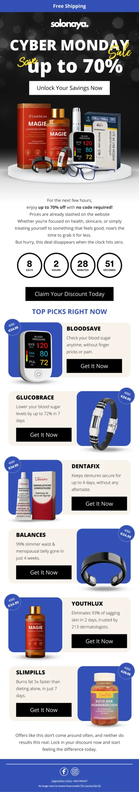Email Designs 101 Enviary C2M14 Cyber Monday Sale scaled Enviary
